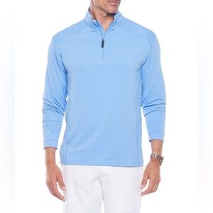 EUC - Ibkül Long-Sleeve UPF Mockneck Pullover - Size XL - Peri